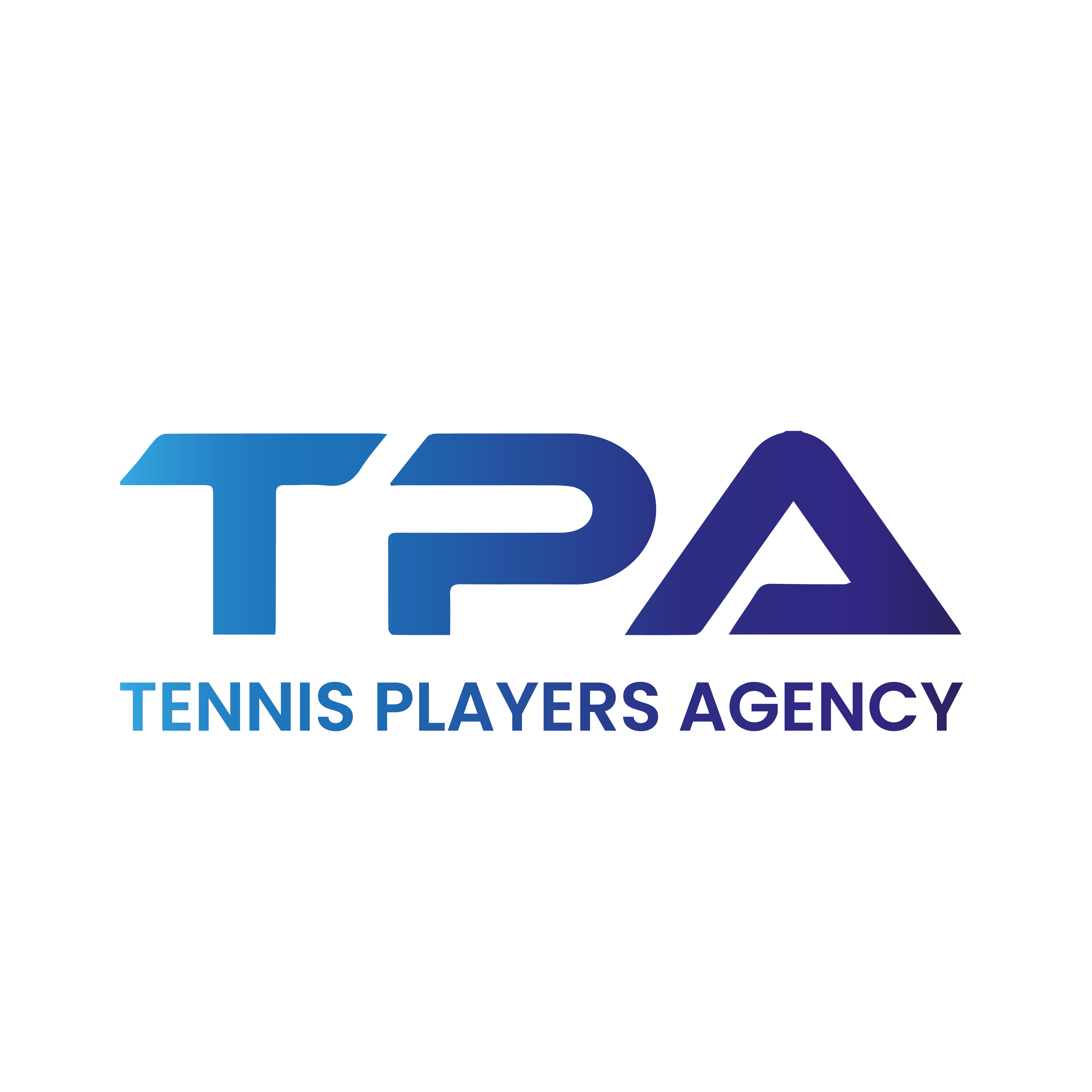 Tennis players agency logo